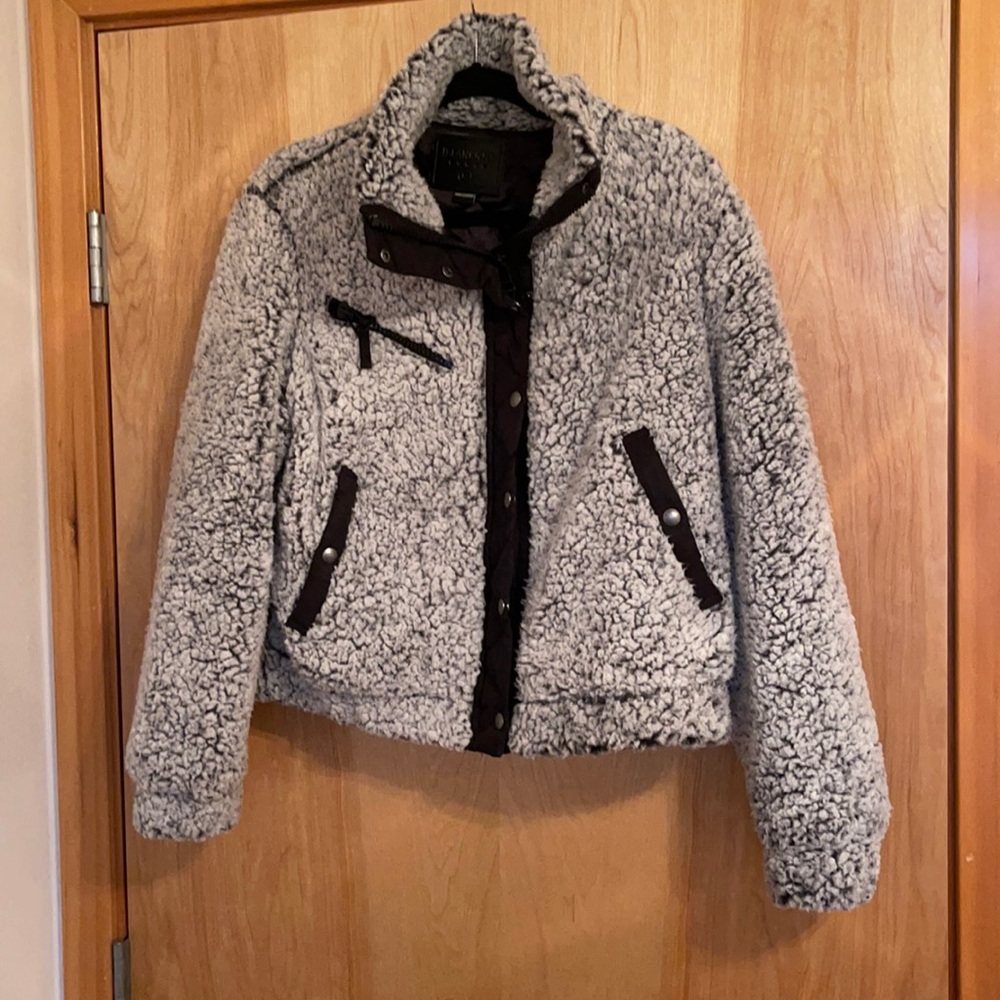 NWOT Blank NYC Sherpa Bomber Jacket
